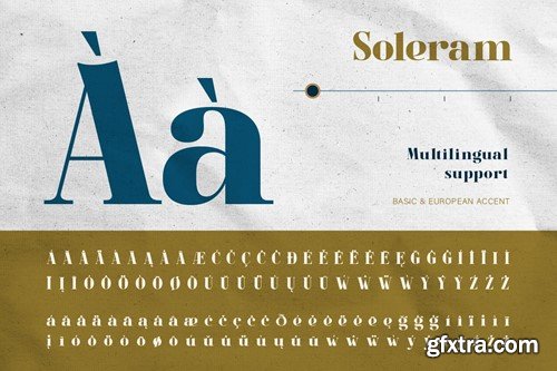 Soleram - 3 styles with 7 Weight Font Y9D2DVK