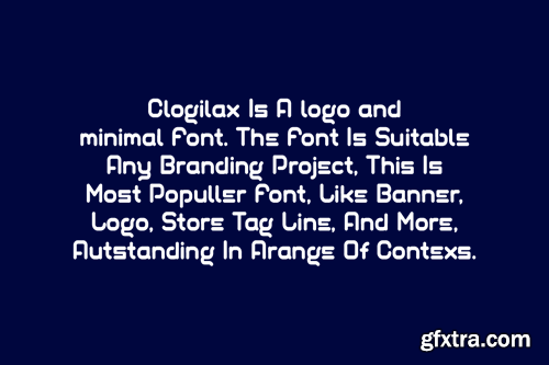 Clogilax - Minimal & Logo Font C4K4VYC