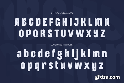 Rythme - Rounded Condensed Branding Logo Font PWQUCCE