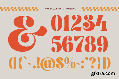 Aviken Retro - Vintage Logo Font S75259A