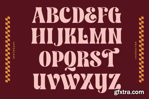 Aviken Retro - Vintage Logo Font S75259A