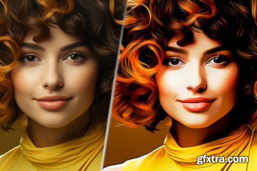 Digital Painting Effect Photoshop Action