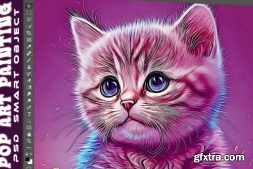 Psd Pop Art Painting Effect Photoshop