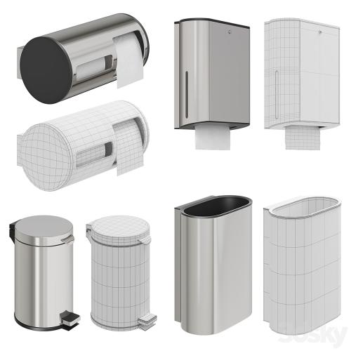 Accessories for public toilet Keuco Plan