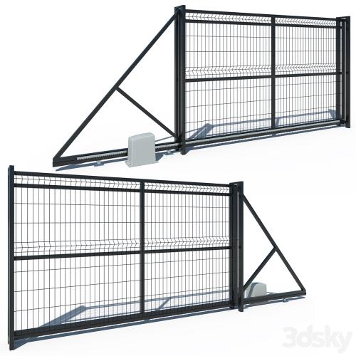 Metal Fence 3D (H-173)