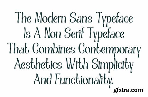 Monder - Modern Sans Serif Typeface NK2WYVH