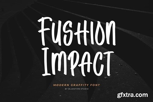 Fushion Impact - Graffiti Font DJK4852