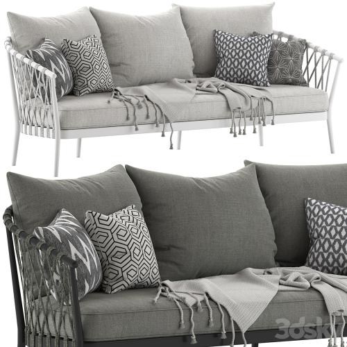 Globewest Maui 3-Seater Sofa