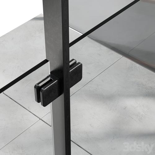 Metal Balcony - Metal Railing Set 001