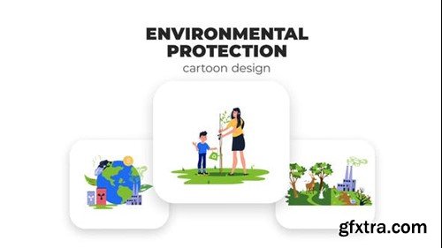 Videohive Environmental Protection - Cartoon Design 54160610