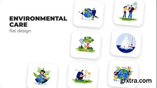 Videohive Environmental Care - Cartoon Design 54160504