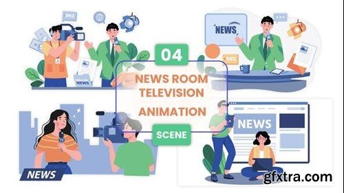 Videohive News Television Animation Scene 54128662