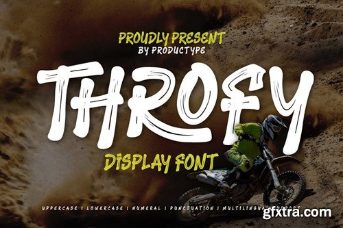 Throfy - Display Outdoor Font NDFGEF6