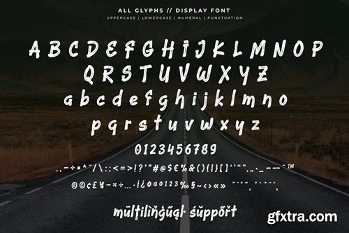 Throfy - Display Outdoor Font NDFGEF6