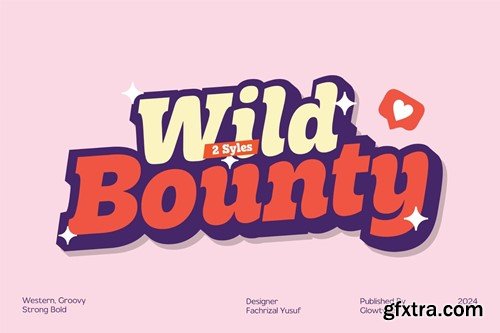 GT Wild Bounty - Western Groovy Font KA5HNXN