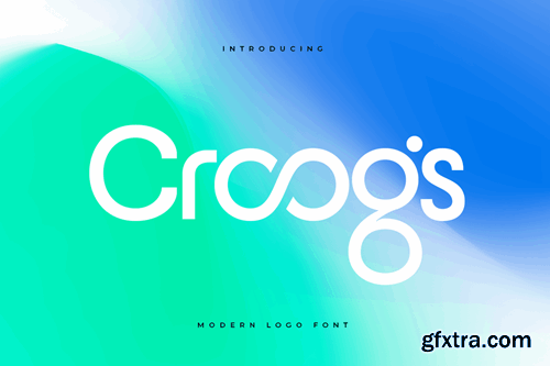 Croogs - Modern Logo Font P4CJGRH