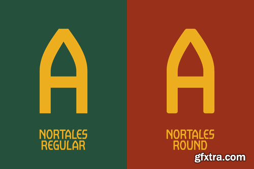 Nortales Vintage Display Font NKZU3MS