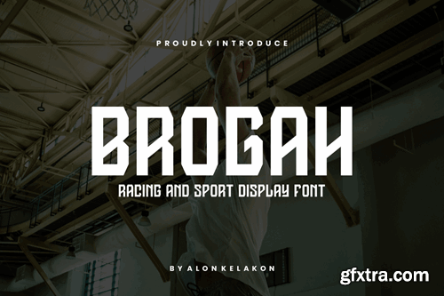 Brogah Sport Font 7GHUZTU