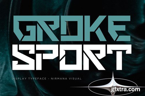 Groke Sport - Logo Font ZNV66DX