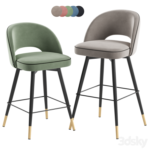 Eichholtz Cliff Barstool & Counter