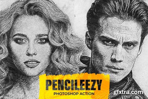 Pencileezy Photoshop Action FW74P4A