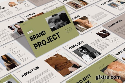 Brand Project Keynote Template S68BHNU