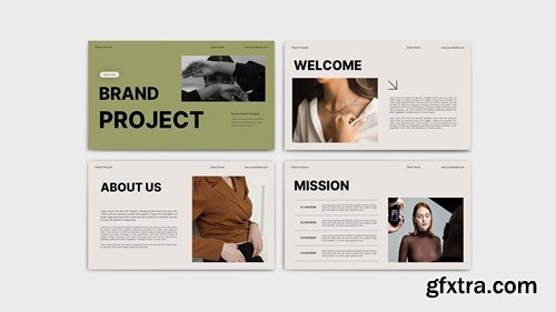 Brand Project Keynote Template S68BHNU