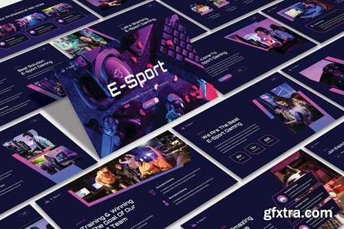 E-Sport Keynote Template 87L7KEN