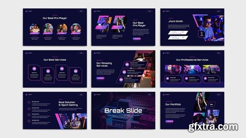 E-Sport Keynote Template 87L7KEN