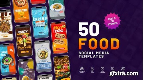 Videohive Food Instagram Stories 54146069