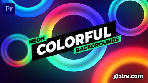 Videohive Neon Backgrounds 54128611