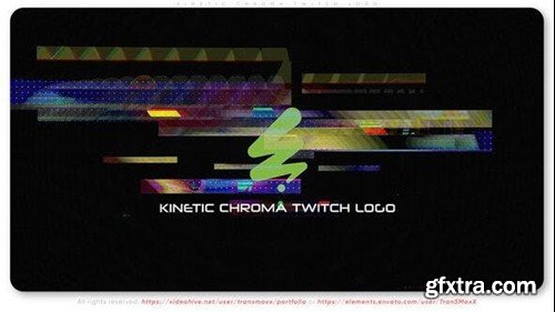 Videohive Kinetic Chroma Twitch Logo 54151210