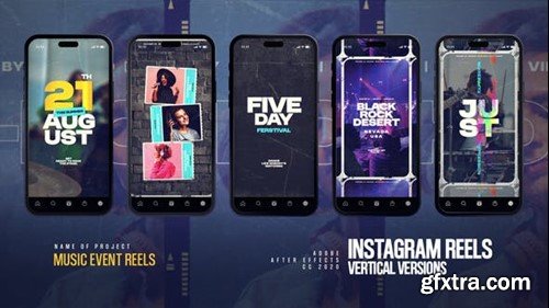 Videohive Music Event Promo Reels 54077409