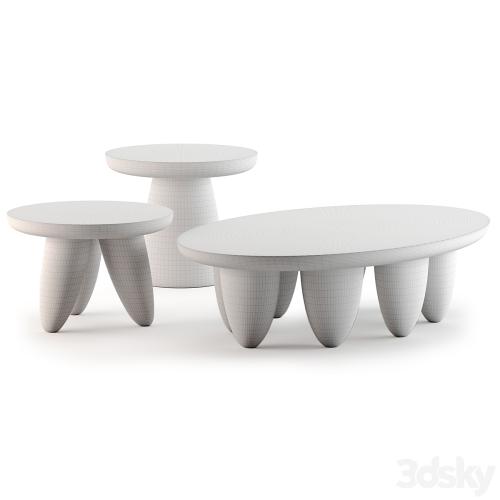 Lunarys Coffee Tables by Hommes