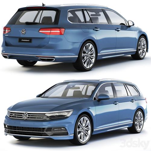 Volkswagen Passat B8 Variant R-Line 2015