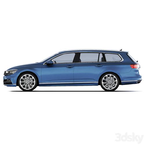 Volkswagen Passat B8 Variant R-Line 2015