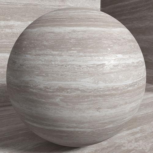 Material (seamless) - travertine stone set 189