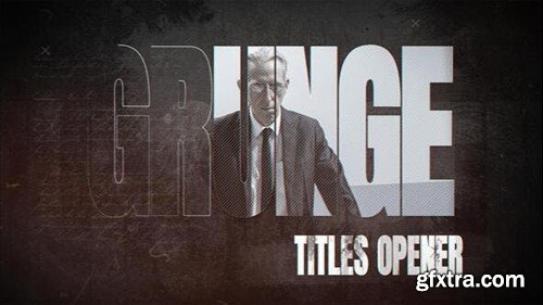 Videohive Grunge Titles Opener 54107209