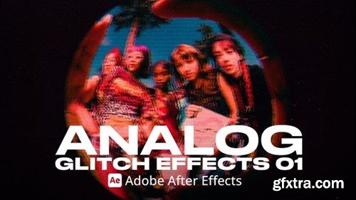 Videohive Analog Glitch Effect 01 Ae 54135271