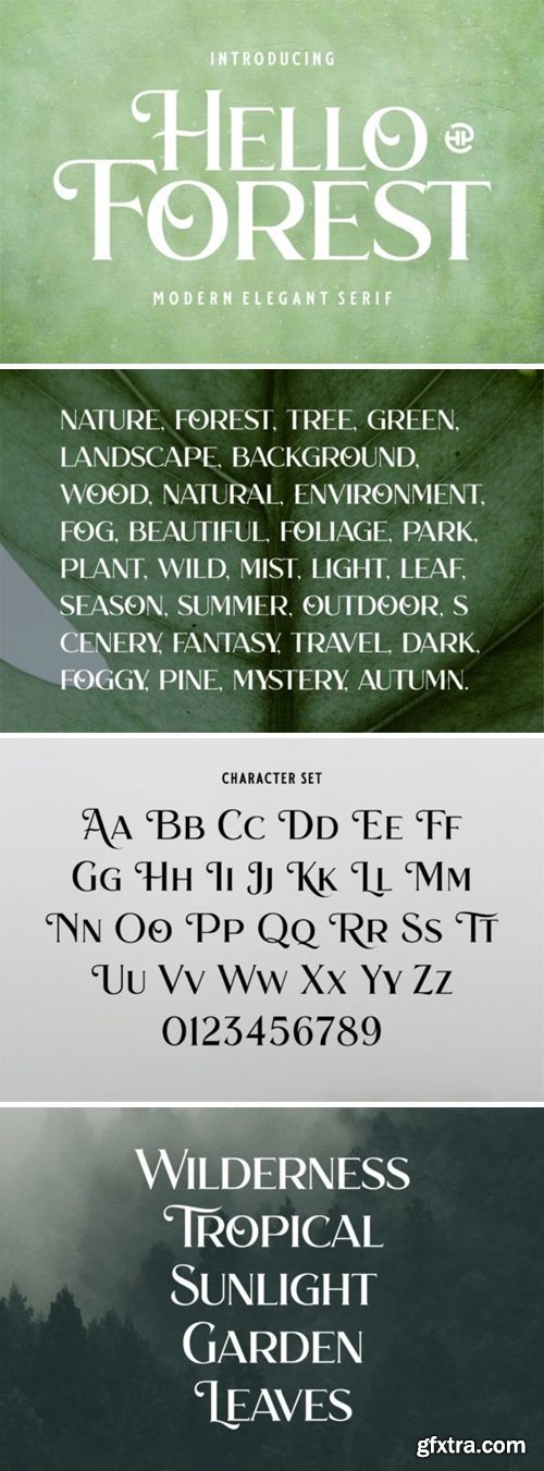 Hello Forest Font