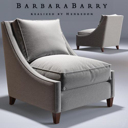 Barbara Barry _Curved Back Lounge Chair_No. 883-33 _Occasional Chair