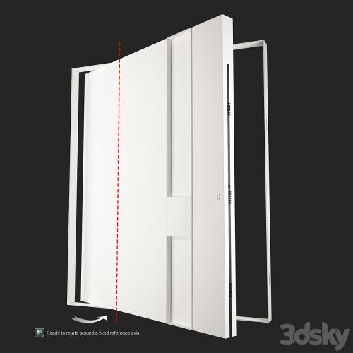 Pivot Entrance Door by Saota