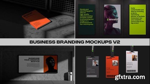 Videohive Business Branding Mockups V2 54112545