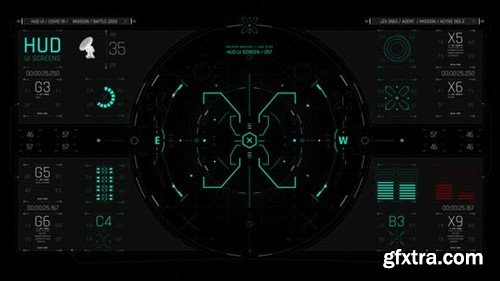 Videohive HUD UI Game Interface 03 54086359