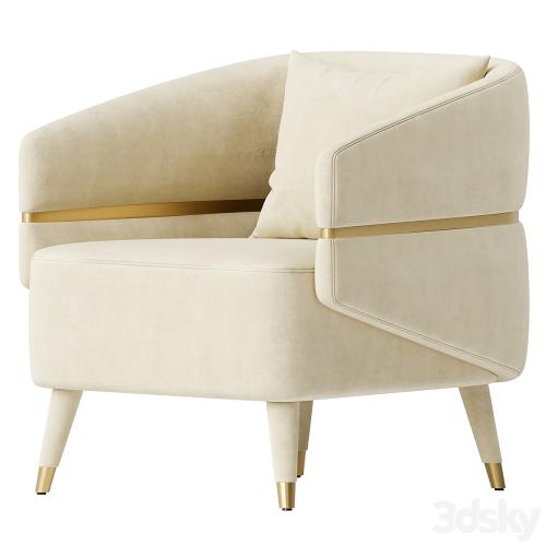 Ayla Velvet Accent Chair