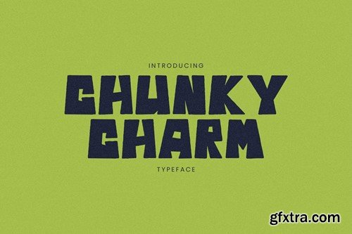 Chunky Carm Typeface 5HT4SF7