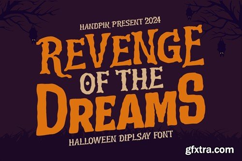 Revenge dreams - Halloween Font YC2D795