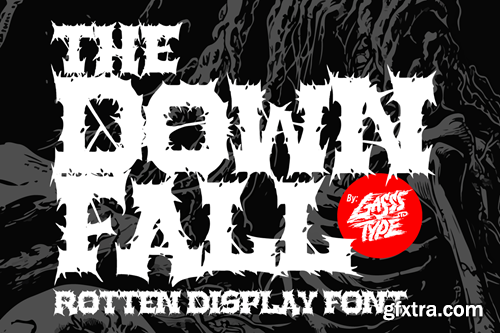 The Downfall - Black Metal Font Z9B7PZ3