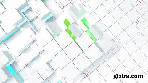 Videohive Neat Cubes Logo 54150285