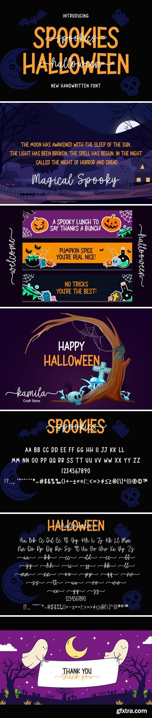 Spookies Halloween Font